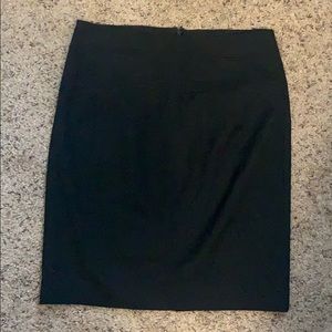 Express black pencil skirt
